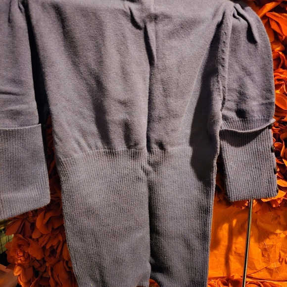 Miley Cyrus Azzari Purple Crop Turteneck Short sleeve sweater Size XS - Picture 7 of 7